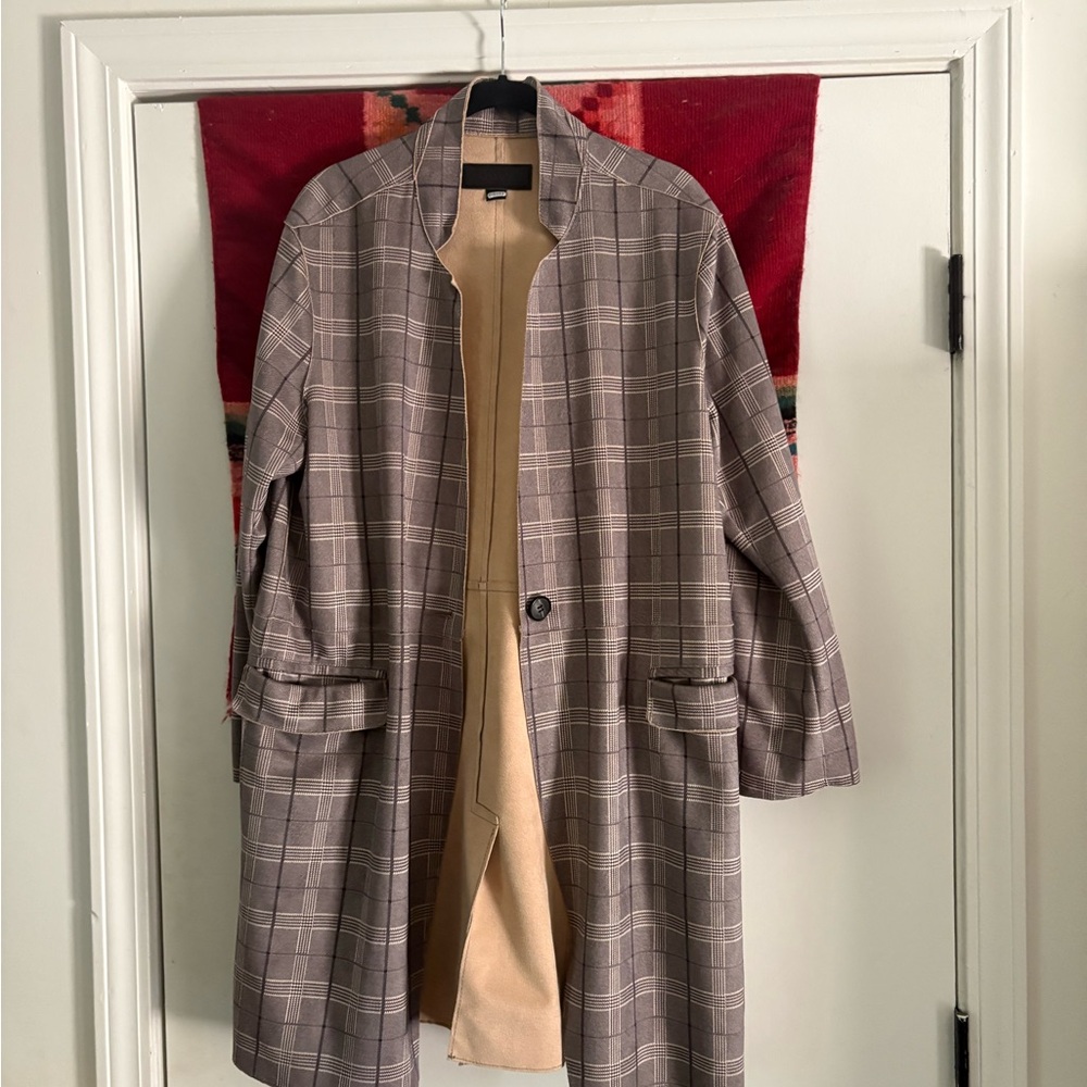 Blank NYC plaid coat